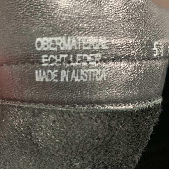 PAUL GREEN LEATHER NATHAN MOTO ANKLE BOOTS - Picture 2 of 4